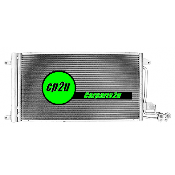 CONDENSER TO SUIT VOLKSWAGEN POLO 6R 5/2010–7/2014