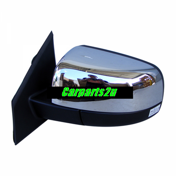 LEFT FRONT DOOR MIRROR TO SUIT MAZDA BT-50 UR UTILITY 9/2015–6/2020