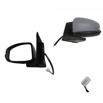 LEFT FRONT DOOR MIRROR TO SUIT HONDA CITY GM 1/2014–4/2017