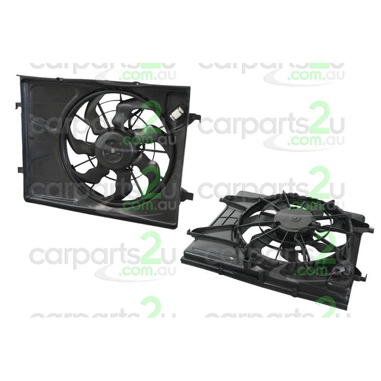 RADIATOR FAN ASSEMBLY TO SUIT HYUNDAI I30 FD 8/2007–4/2012