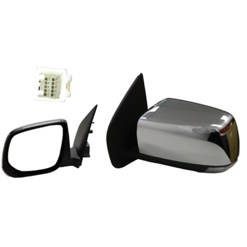 LEFT FRONT DOOR MIRROR TO SUIT ISUZU D-MAX 2/2017–6/2020