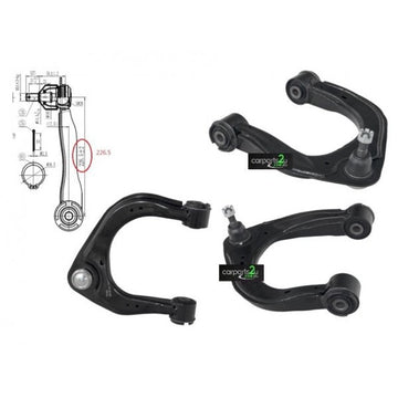 LEFT UPPER CONTROL ARM TO SUIT FORD RANGER PX UTILITY 9/2011–5/2022