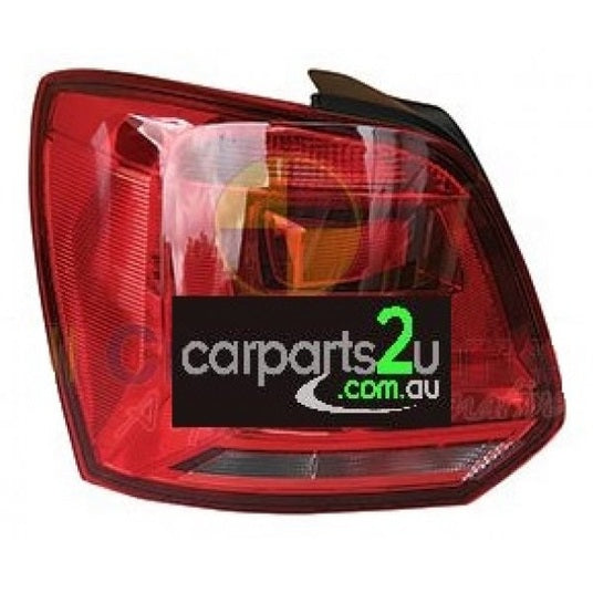 LEFT TAIL LIGHT TO SUIT VOLKSWAGEN POLO 6C 5 DOOR HATCH TRENDLINE COMFORTLINE 8/2014–3/2018