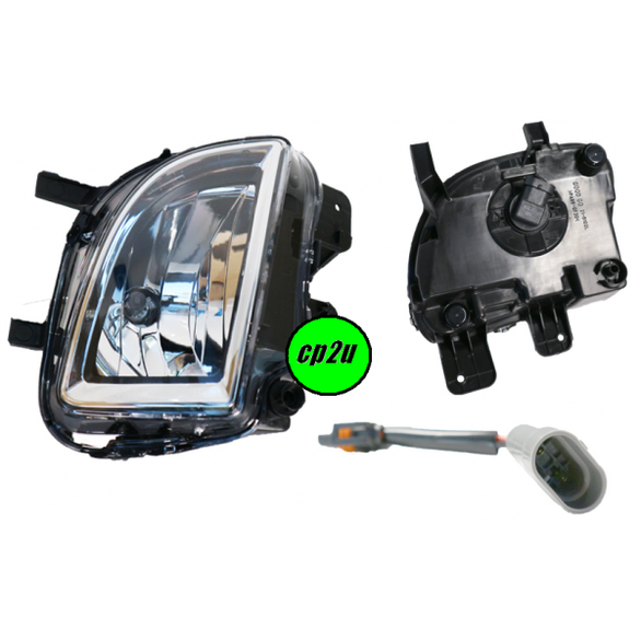 LEFT FOG LIGHT TO SUIT VOLKSWAGEN GOLF 6TH GTI 12/2009–3/2013