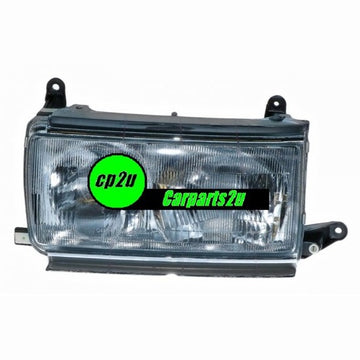 LEFT HEAD LIGHT TO SUIT TOYOTA LANDCRUISER 80 SERIES 1/1990–12/1994