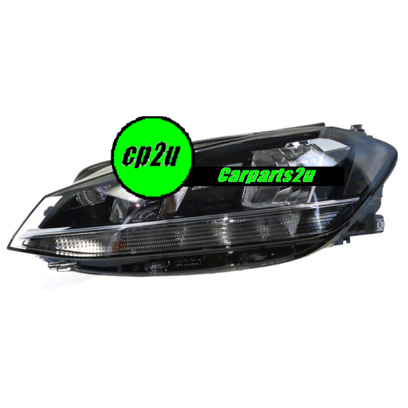 LEFT HEAD LIGHT TO SUIT VOLKSWAGEN GOLF 7 7/2017–12/2020