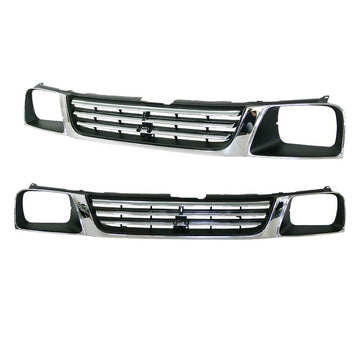 GRILLE TO SUIT MITSUBISHI TRITON MK UTILITY 10/1996–6/2001