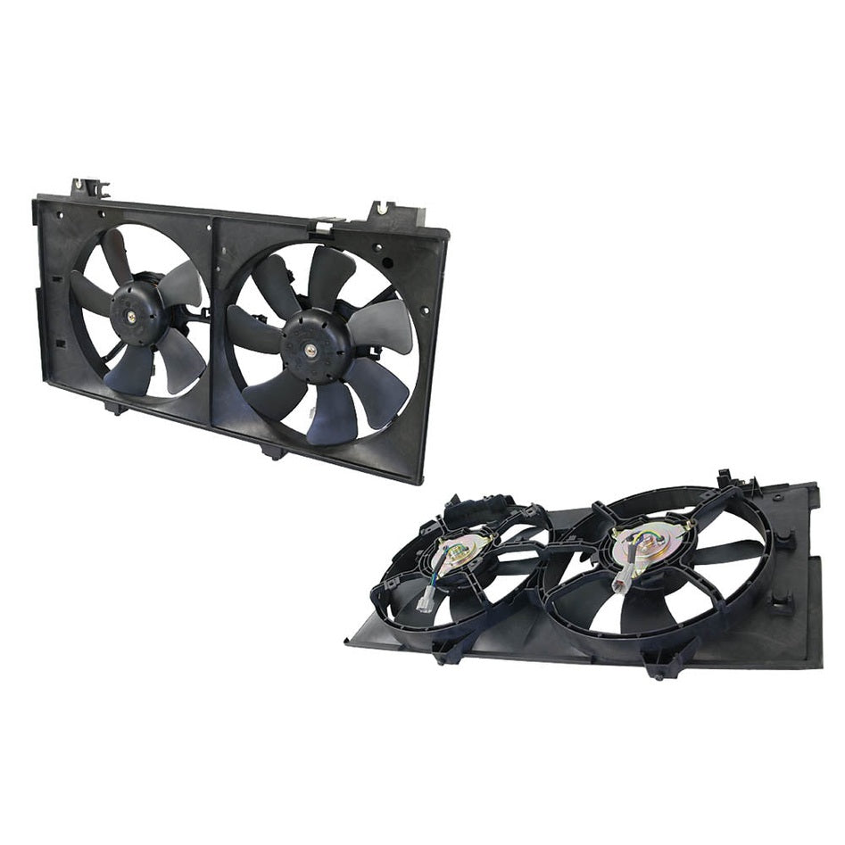 RADIATOR FAN ASSEMBLY TO SUIT MAZDA 3 BK 9/2003-4/2009 & MAZDA 6 GG GY 8/2002–7/2005