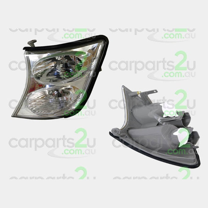 LEFT FRONT CORNER LIGHT TO SUIT NISSAN PATROL GU Y61 WAGON 9/2001–9/2004