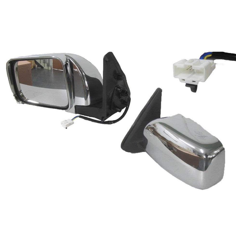 LEFT FRONT DOOR MIRROR TO SUIT NISSAN PATROL GU Y61 WAGON 10/2004–12/2016