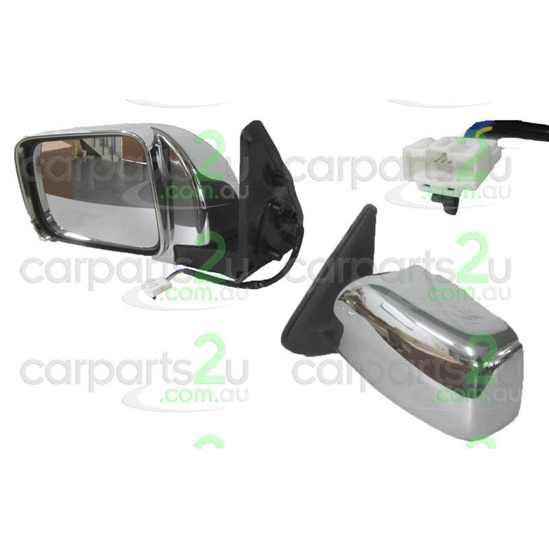 LEFT FRONT DOOR MIRROR TO SUIT NISSAN PATROL GU Y61 WAGON 10/2004–12/2016
