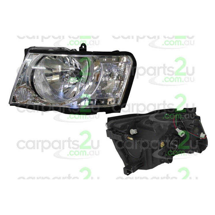 LEFT HEAD LIGHT TO SUIT NISSAN PATROL GU Y61 WAGON 8/2004–12/2009