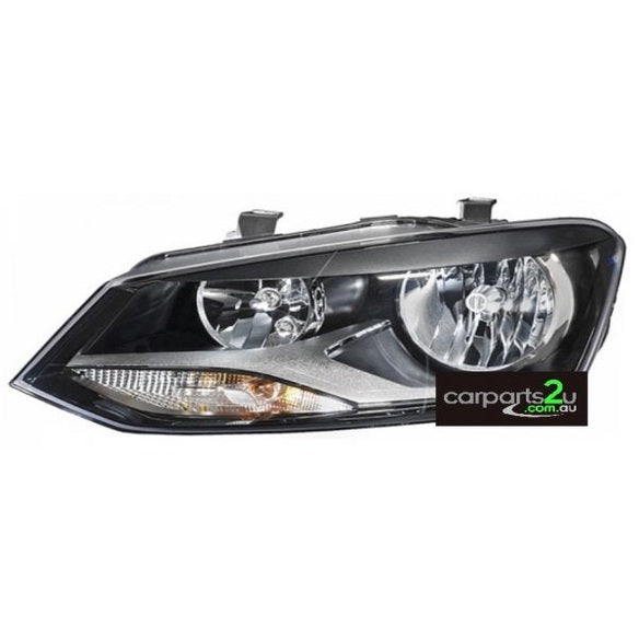 LEFT HEAD LIGHT TO SUIT VOLKSWAGEN POLO 6C 5 DOOR HATCH TRENDLINE 8/2014–3/2018