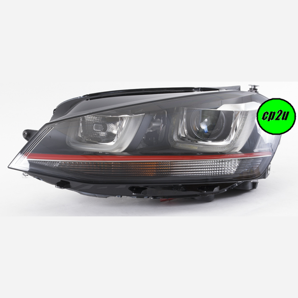 RIGHT HEAD LIGHT TO SUIT VOLKSWAGEN GOLF 7TH GTI 4/2013–7/2017