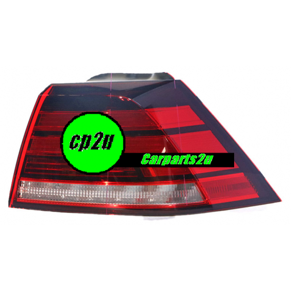 RIGHT TAIL LIGHT TO SUIT VOLKSWAGEN GOLF 7 5 DOOR HATCH 7/2017–12/2020