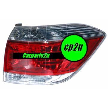 RIGHT TAIL LIGHT TO SUIT TOYOTA KLUGER GSU40R 7/2010–12/2013