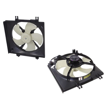 CONDENSER FAN ASSEMBLY TO SUIT SUBARU LIBERTY 4TH 5TH 9/2003–8/2006