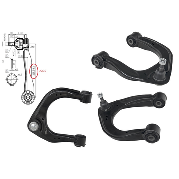 RIGHT FRONT UPPER CONTROL ARM TO SUIT MAZDA BT-50 UR 9/2015–6/2020