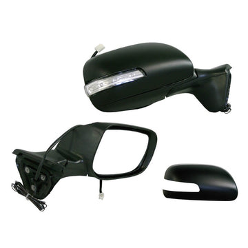RIGHT FRONT DOOR MIRROR TO SUIT TOYOTA COROLLA ZRE152 ZRE153 5 DOOR HATCH 10/2009–8/2012