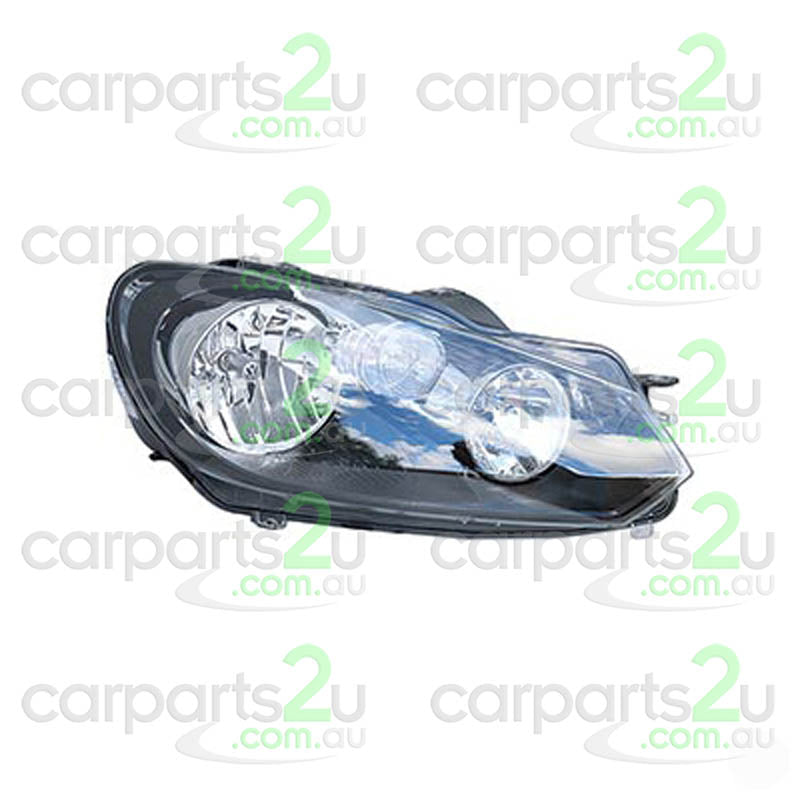 RIGHT HEAD LIGHT TO SUIT VOLKSWAGEN GOLF 6TH 2/2009–3/2013