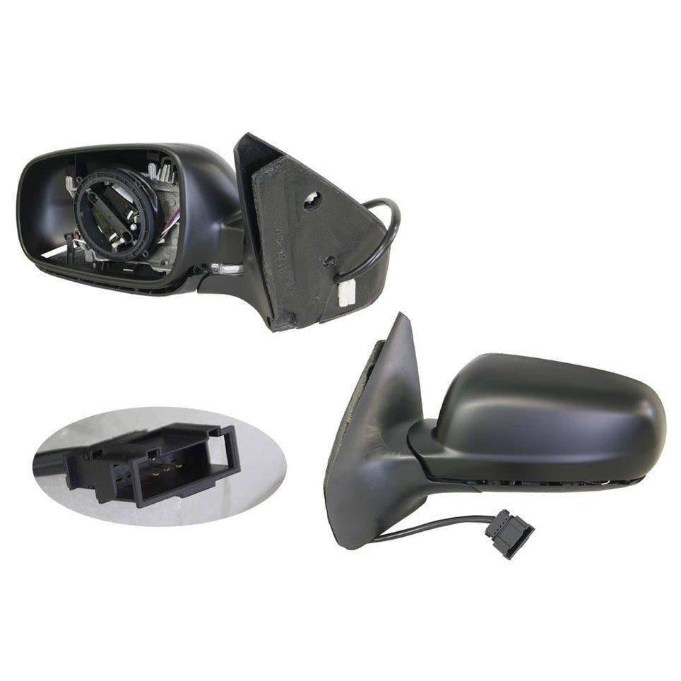 LEFT FRONT DOOR MIRROR TO SUIT VOLKSWAGEN GOLF 4TH 9/1998–6/2004