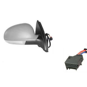 RIGHT FRONT DOOR MIRROR TO SUIT VOLKSWAGEN GOLF 6TH 2/2009–3/2013
