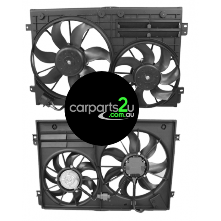RADIATOR FAN ASSEMBLY TO SUIT VOLKSWAGEN GOLF 5TH 5 DOOR HATCH 7/2004–2/2009