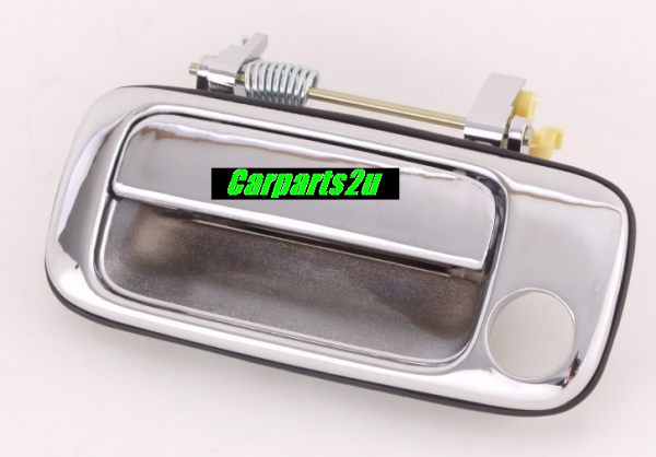  DOOR HANDLE LEFT BRAND NEW LEFT HAND SIDE FRONT OUTER DOOR HANDLE CHROME TO SUIT TOYOTA LANDCRUISER 80 SRS MODELS BETWEEN 1/1990-1/1998***
 - Open 24hrs 365 days a year - our commitment is to provide new quality spare car parts nationally with the convenience of our online auto parts shopping store in the privacy of your own home.
