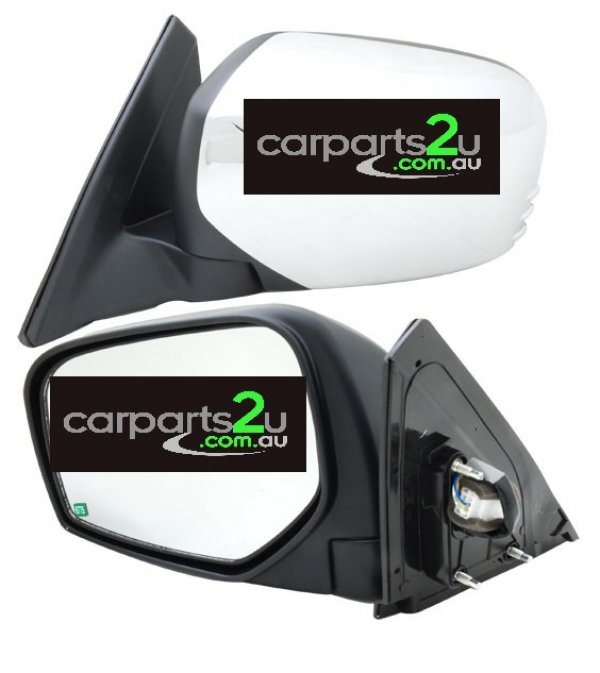 TO SUIT MITSUBISHI TRITON ML  FRONT DOOR MIRROR  LEFT - BRAND NEW LEFT HAND SIDE FRONT DOOR MIRROR

TO SUIT MITSUBISHI TRITON ML/MN MODELS BETWEEN 2006-2015

ELECTRIC CHROME TYPE
 - New quality car parts & auto spares online Australia wide with the convenience of shopping from your own home. Carparts 2U Penrith Sydney