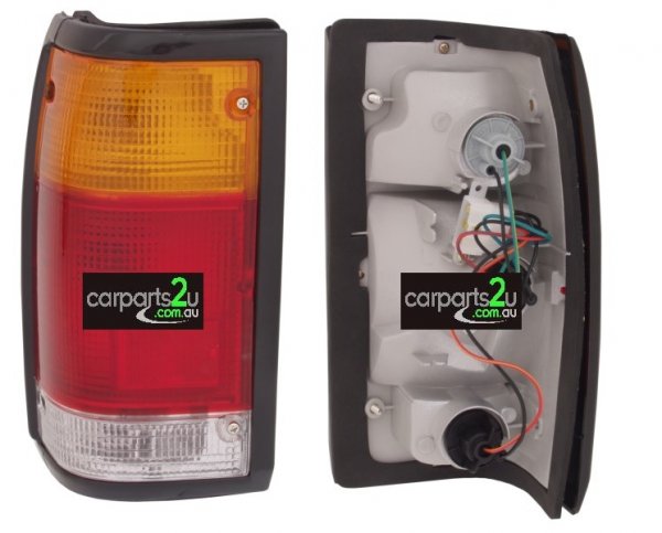 TO SUIT FORD COURIER PC  TAIL LIGHT  LEFT - LEFT HAND SIDE TAIL LIGHT TO SUIT FORD COURIER PC/PD UTE MODELS BETWEEN 1985-1999

BLACK TRIM STYLE
 - New quality car parts & auto spares online Australia wide with the convenience of shopping from your own home. Carparts 2U Penrith Sydney