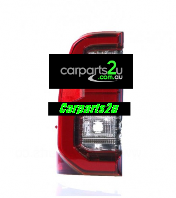 TO SUIT TOYOTA HILUX HILUX UTE  TAIL LIGHT  LEFT - BRAND NEW LEFT HAND SIDE LED TAIL LIGHT TO SUIT TOYOTA HILUX SR5/ROGUE/RUGGED/RUGGED X MODELS BETWEEN 05/2020-CURRENT
 - New quality car parts & auto spares online Australia wide with the convenience of shopping from your own home. Carparts 2U Penrith Sydney