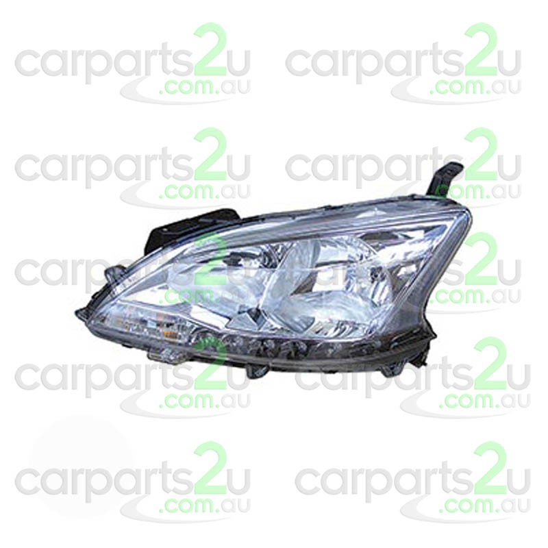 To suit NISSAN PULSAR N16 SEDAN  HEAD LIGHT - New quality car parts & auto spares online Australia wide with the convenience of shopping from your own home. Carparts 2U Penrith Sydney