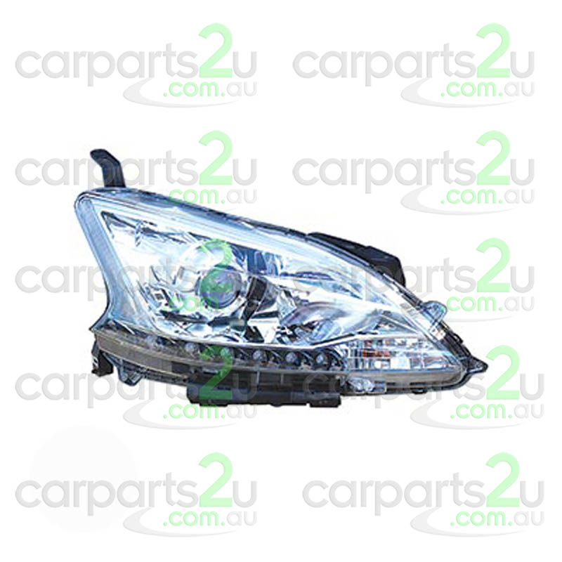 To suit NISSAN PULSAR B17 SEDAN  HEAD LIGHT - New quality car parts & auto spares online Australia wide with the convenience of shopping from your own home. Carparts 2U Penrith Sydney