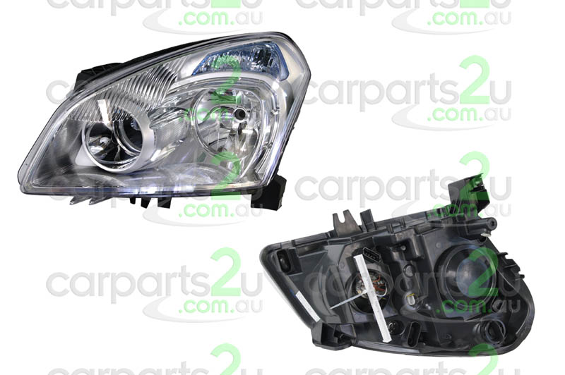 To suit NISSAN DUALIS R51  HEAD LIGHT - New quality car parts & auto spares online Australia wide with the convenience of shopping from your own home. Carparts 2U Penrith Sydney