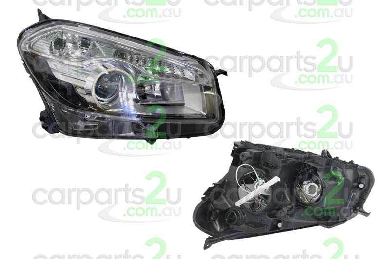 To suit NISSAN DUALIS J10 WAGON  HEAD LIGHT - New quality car parts & auto spares online Australia wide with the convenience of shopping from your own home. Carparts 2U Penrith Sydney