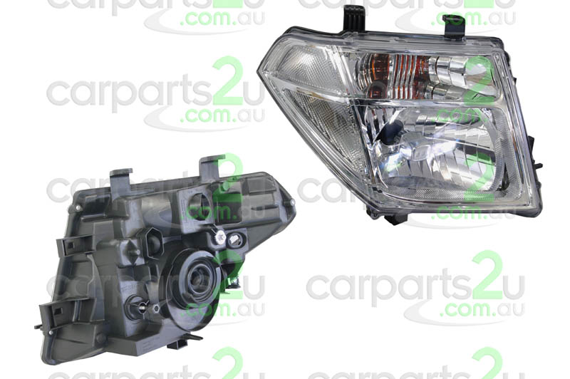 To suit NISSAN NAVARA D40M UTE *SPANISH BUILD VSK*  HEAD LIGHT - New quality car parts & auto spares online Australia wide with the convenience of shopping from your own home. Carparts 2U Penrith Sydney