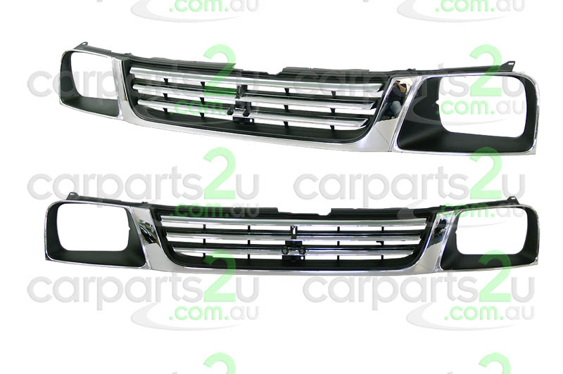 To suit MITSUBISHI TRITON MK  GRILLE - New quality car parts & auto spares online Australia wide with the convenience of shopping from your own home. Carparts 2U Penrith Sydney