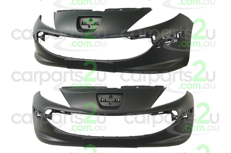 To suit PEUGEOT 207 206  FRONT BUMPER - New quality car parts & auto spares online Australia wide with the convenience of shopping from your own home. Carparts 2U Penrith Sydney