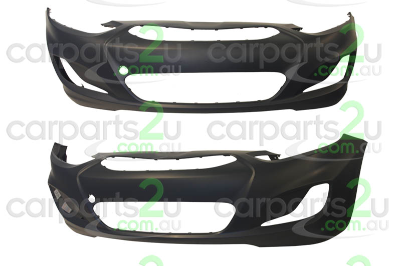 TO SUIT HYUNDAI ACCENT ACCENT RB  FRONT BUMPER  NA - BRAND NEW FRONT BUMPER TO SUIT HYUNDAI ACCENT SEDAN AND HATCH BACK (07/2011-12/2013)
 - New quality car parts & auto spares online Australia wide with the convenience of shopping from your own home. Carparts 2U Penrith Sydney