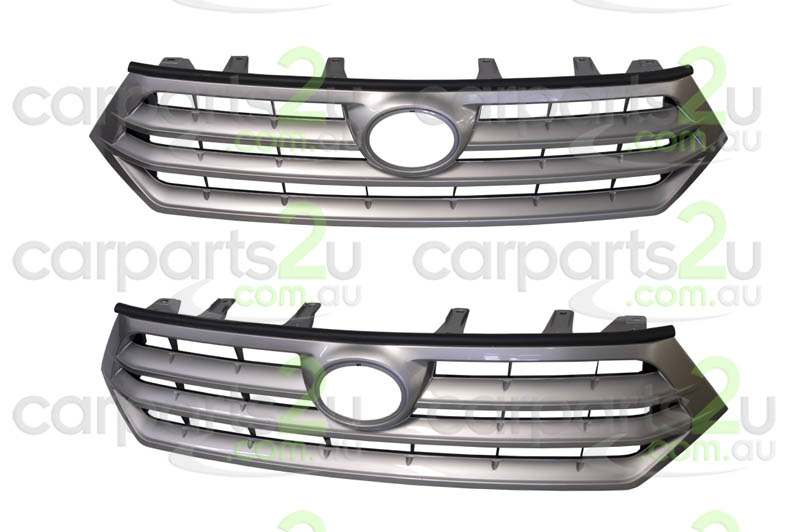 To suit TOYOTA KLUGER KLUGER MCU28  GRILLE - New quality car parts & auto spares online Australia wide with the convenience of shopping from your own home. Carparts 2U Penrith Sydney