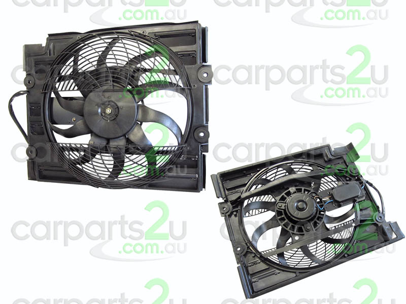 Condenser Or Radiator Cooling Fan Assembly For VW EuroVan BuyAutoParts 19-20642AN NEW 