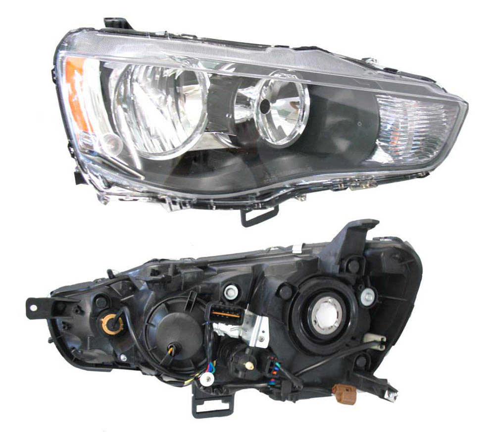 To suit MITSUBISHI OUTLANDER ZH  HEAD LIGHT - New quality car parts & auto spares online Australia wide with the convenience of shopping from your own home. Carparts 2U Penrith Sydney