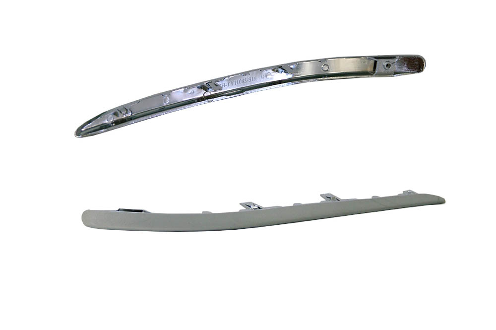 TO SUIT TOYOTA AURION GSV40  FRONT BAR MOULD  RIGHT - BRAND NEW RIGHT HAND SIDE FRONT BAR MOULD (CHROME) TO SUIT TOYOTA AURION GSV40 SERIES 1 MODELS ONLY BETWEEN 10/06-8/09
 - New quality car parts & auto spares online Australia wide with the convenience of shopping from your own home. Carparts 2U Penrith Sydney