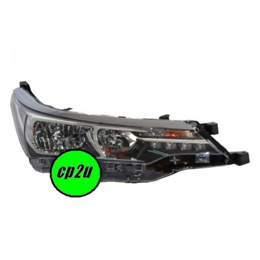 RIGHT HEAD LIGHT TO SUIT TOYOTA COROLLA ZRE172 SEDAN ASCENT SX 11/2016–9/2019