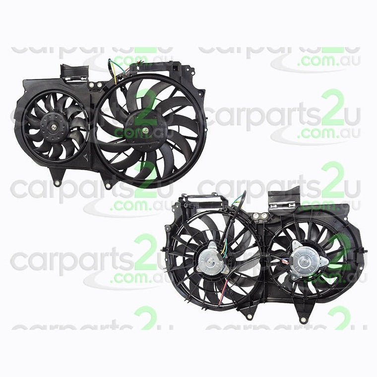 RADIATOR FAN ASSEMBLY TO SUIT AUDI A4 B6 B7 B8 7/2001–5/2012