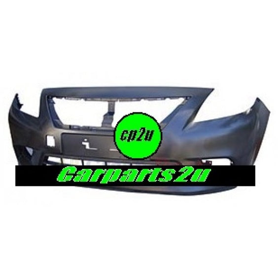 FRONT BUMPER TO SUIT NISSAN ALMERA N17 6/2012–7/2014