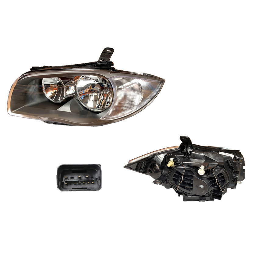 LEFT HEAD LIGHT TO SUIT BMW 1 SERIES E87 6/2007–9/2011