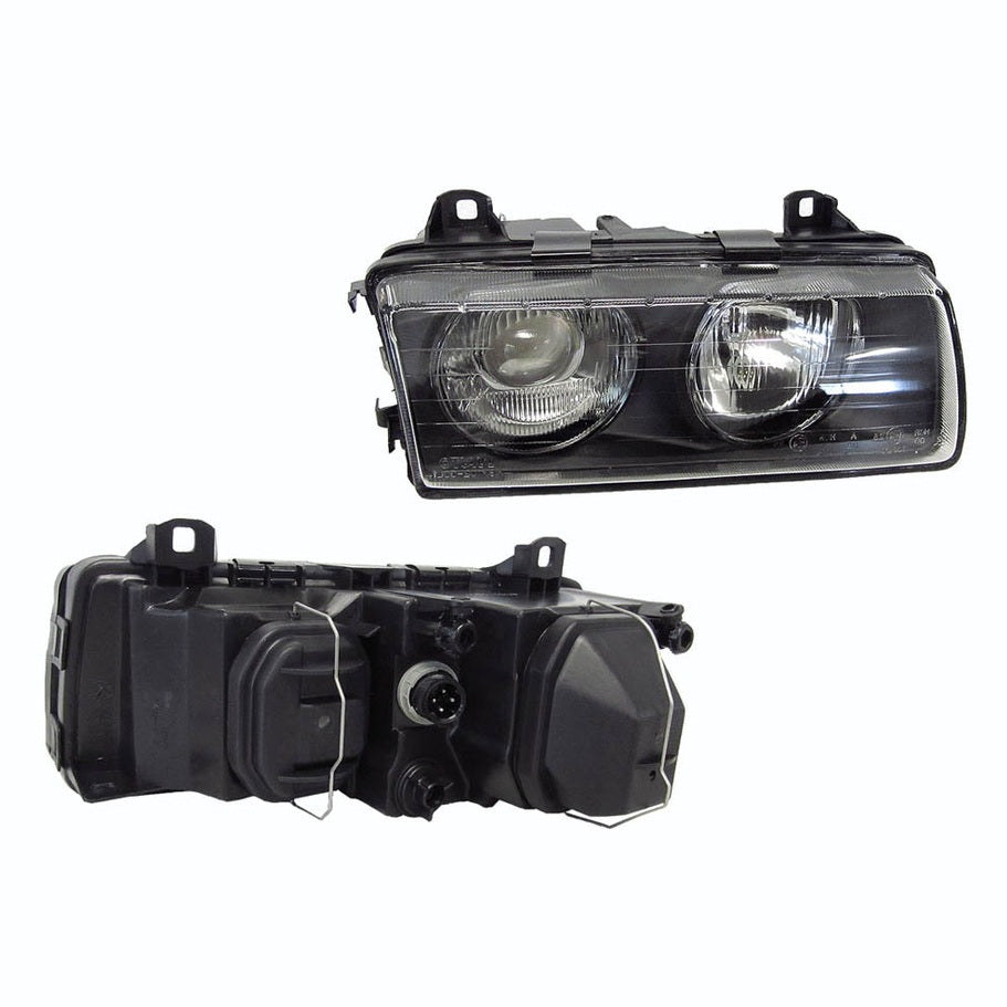 RIGHT HEAD LIGHT TO SUIT BMW 3 SERIES E36 11/1993–8/1998