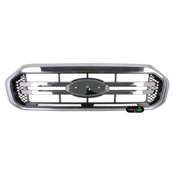 GRILLE TO SUIT FORD RANGER PX UTILITY XL XLT XLS 6/2018–5/2022