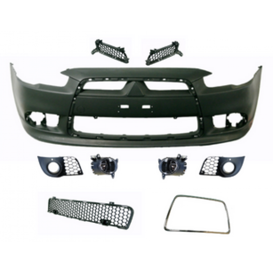 FRONT BUMPER TO SUIT MITSUBISHI LANCER CJ SEDAN RALLIART 9/2007–3/2014